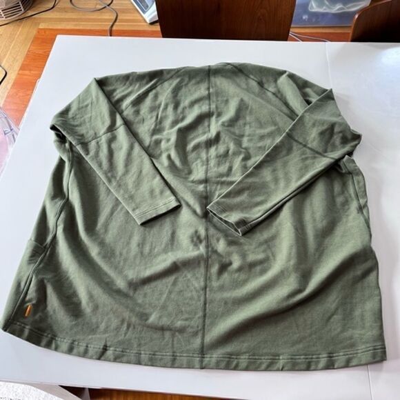 LUCY | army green knit cardigan - Picture 6 of 6